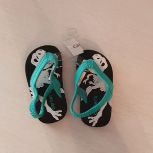 *3/25* Carter's | flip flop dino size 3/4